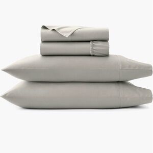 Boll & Branch NWT King Signature Hemmed Sheet Set Pewter Color🔥NO Offer Item🔥